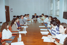 Primera Junta en la Facultad de Ciencias Económicas. Mayo de 1996