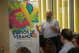Ponencia de Raf Gaseman. Curso "UnBlockingChain Summer: descifrando la cadena de bloques". Cursos de Verano de la Universidad de Málaga. Málaga. Julio de 2018