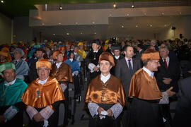 Asistentes al Acto Conmemorativo de los 40 años de la Universidad de Málaga. Escuela Técnica Superior de Ingeniería Informática. Diciembre de 2012