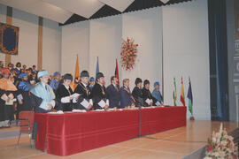 Apertura del Curso Académico 1988/1989 de la Universidad de Málaga. Teatro María Cristina. Octubre de 1988