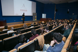 Conferencia de Josef Ajram "¿Dónde está el límite?". Seminario "Emprende 21". Paraninfo. Noviembre de 2017