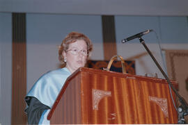 Apertura del Curso Académico 1992/1993 de la Universidad de Málaga. Teatro Cervantes. Octubre de 1992