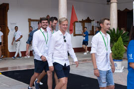 Desfile de deportistas. Ceremonia de inauguración del Campeonato Europeo de Golf Universitario. Antequera. Junio de 2019