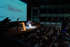 Concierto de Seiyu Oyama. Apertura del Curso Académico 2019-2020 de la Escuela Técnica Superior de Arquitectura de la Universidad de Málaga. Teatro Cervantes. Octubre de 2019