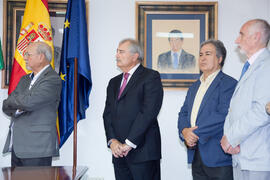 Toma de posesión de Juan José Hinojosa como Decano de la Facultad de Derecho. Facultad de Derecho.  Junio de 2016