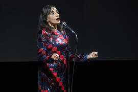Concierto de Luz Casal. Apertura del Curso Académico 2019-2020 de la Escuela Técnica Superior de Arquitectura de la Universidad de Málaga. Teatro Cervantes. Octubre de 2019