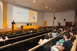Toni Gelabert Amengual. Presentación del proyecto "Espai nou a Casa Nova". V Foro Arquia/Próxima 2016: Futuro Imperfecto. Paraninfo. Octubre de 2016