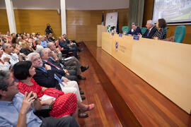 Conferencia de Mario Vargas Llosa. Curso "La ciudad como arquetipo. Literatura, historia y arte. Europa y América". Edificio del Rectorado. Septiembre de 2018