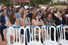 Acto de bienvenida a los alumnos Erasmus de la Universidad de Málaga. Jardín botánico. Octubre de 2010