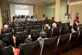 Sesión inaugural del XVIII Congreso de ASEPELT. Facultad de Ciencias Económicas y Empresariales. Octubre de 2014