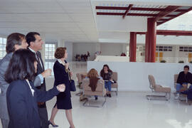 Visita del gobernador de Puerto Rico a la Universidad de Málaga y Obispado. 1993