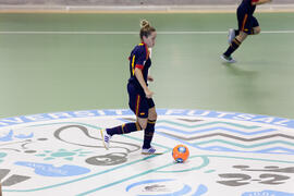 Partido Brasil contra España. 14º Campeonato del Mundo Universitario de Fútbol Sala 2014 (FUTSAL). Antequera. Julio de 2014