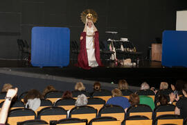 Actuación en el curso "El humor en las artes escénicas". Cursos de Verano de la Universidad de Málaga. Marbella. Julio de 2018
