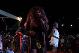 Concierto de Free Soul Band. Festival solidario en los Baños del Carmen. Cursos de Verano de la Universidad de Málaga. Málaga. Julio de 2019