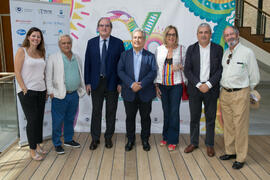 Autoridades. Curso "La verdad de las mentiras". Cursos de Verano de la Universidad de Málaga. Málaga. Julio de 2019