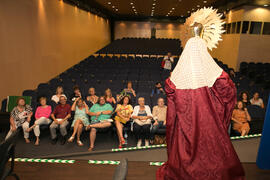Actuación en el curso "El humor en las artes escénicas". Cursos de Verano de la Universidad de Málaga. Marbella. Julio de 2018