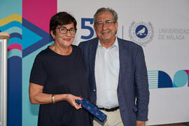 Homenaje al personal jubilado o que cumple 25 años de servicio en la Universidad de Málaga. Jardín Botánico. Junio de 2022