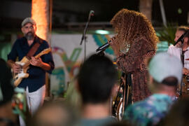 Concierto de Free Soul Band. Festival solidario en los Baños del Carmen. Cursos de Verano de la Universidad de Málaga. Málaga. Julio de 2019