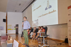 Acto de bienvenida a los alumnos de primer curso de Económicas. Paraninfo. Septiembre de 2014