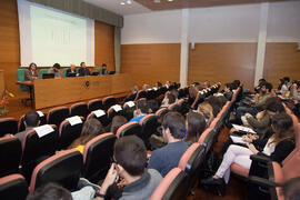 "Jornadas de columnismo de opinión. Encuentros en Málaga". Edificio del Rectorado. Enero de 2014