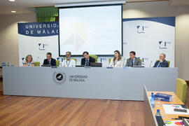 Encuentro de rectores de Brasil, Portugal y España: Debate acerca del fomento de la cultura emprendedora. Edificio del Rectorado. Octubre de 2015