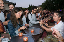 Welcome to UMA. Bienvenida a los alumnos de intercambio internacional de la Universidad de Málaga. Jardín botánico. Octubre de 2017