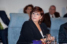 Entrega de distinciones por el Día de Andalucía. Escuela Técnica Superior de Ingeniería Informática. Febrero de 2011