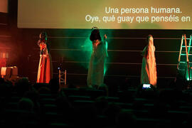 Actuación en la gala de clausura de la 31ª edición de Fancine de la Universidad de Málaga. Cine Albéniz. Noviembre de 2021