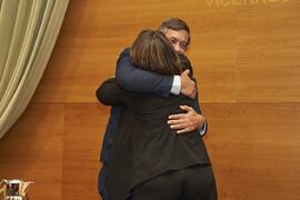 Toma de posesión de María Ángeles Rastrollo Horrillo como nueva Vicerrectora Adjunta de Empresa de la Universidad de Málaga. Edificio del Rectorado. Abril de 2024