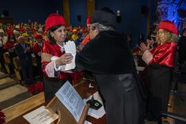 Investidura de Emilia Casas Baamonde como Doctora "Honoris Causa" por la Facultad de Derecho de la Universidad de Málaga. Paraninfo. Noviembre de 2022