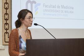 Discurso de Paloma Gallego Fuentes. Celebración del 50 Aniversario de la Facultad de Medicina de la Universidad de Málaga. Facultad de Medicina. Octubre de 2022