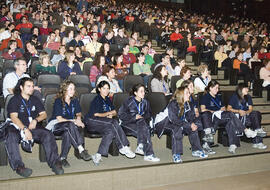 Asistentes al Panel de Expertos. 2º Congreso Internacional de Actividad Físico-Deportiva para Mayores de la Universidad de Málaga. Palacio de Ferias y Congresos de Málaga. Marzo de 2007
