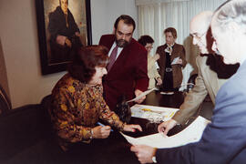 Presentación del homenaje a Imperio Argentina. Málaga. Febrero de 1997