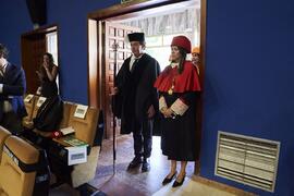 Comitiva académica. Apertura del Curso Académico 2024/2025 de la Universidad de Málaga. Paraninfo. Septiembre de 2024