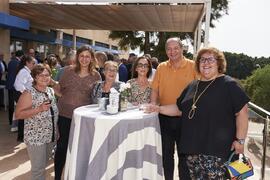 Foto de grupo. Celebración del 50 Aniversario de la Facultad de Medicina de la Universidad de Málaga. Facultad de Medicina. Octubre de 2022