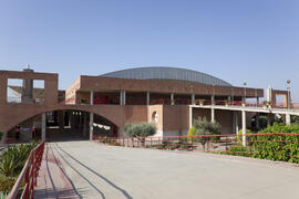 Complejo Polideportivo Universitario. Campus de Teatinos. Agosto de 2009