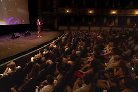Concierto de Luz Casal. Apertura del Curso Académico 2019-2020 de la Escuela Técnica Superior de Arquitectura de la Universidad de Málaga. Teatro Cervantes. Octubre de 2019