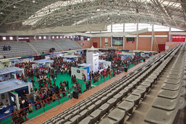 Jornadas de Puertas Abiertas de la Universidad de Málaga. Complejo Polideportivo Universitario. Marzo de 2012