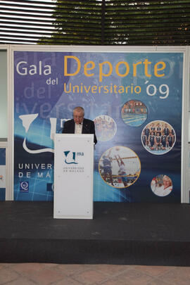 Gala del deporte de la Universidad de Málaga. Jardín Botánico. Junio de 2009