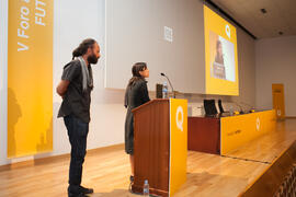 Presentación del proyecto "n'UNDO". V Foro Arquia/Próxima 2016: Futuro Imperfecto. Paraninfo. Octubre de 2016