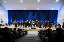 Concierto de Bandas Sonoras de la 31 edición de Fancine de la Universidad de Málaga. Auditorio de la Escuela Técnica de Ingeniería de Telecomunicaciones e Informática. Noviembre de 2021
