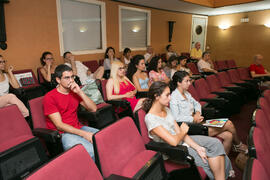 Asistentes al curso "La medicina del futuro a debate". Cursos de Verano de la Universidad de Málaga. Málaga. Julio de 2018