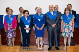Graduación del curso del Aula de Mayores de la Universidad de Málaga. Paraninfo. Junio de 2019