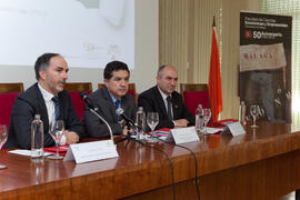 Inauguración de la II Día de la Economía Andaluza. Facultad de Ciencias Económicas y Empresariales. Febrero de 2015