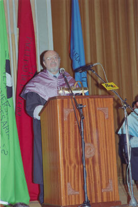 Apertura del Curso Académico 1993/1994 de la Universidad de Málaga. Teatro María Cristina. 1993