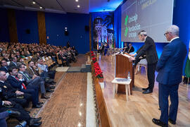 Discurso de José Manuel Domínguez. Entrega de la distinción "Oikonomos" de la Facultad de Ciencias Económicas y Empresariales de la Universidad de Málaga. Paraninfo. Diciembre de 2024