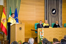 Investidura de nuevos doctores por la Universidad de Málaga 2010. Paraninfo. Enero de 2010