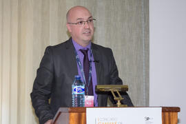Intervención de Daniel Salobreña. Jornada de clausura del I Concurso de Creación de Empresas. Facultad de Ciencias Económicas y Empresariales. Málaga. Mayo de 2015