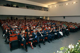 Apertura del Curso Académico 2010/2011 de la Universidad de Málaga. Complejo de Estudios Sociales y Empresariales. Octubre de 2010
