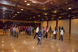 Taller de Ritmos Básicos para Mayores. 3º Congreso Internacional de Actividad Físico-Deportiva para Mayores de la Universidad de Málaga. Palacio de Ferias y Congresos de Málaga. Marzo de 2009